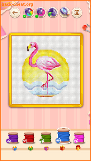 Craft Cross Stitch: Pixel Art screenshot