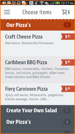 Craft Pies Pizza screenshot