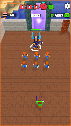 Craft Shooter: Blocky World 3D screenshot