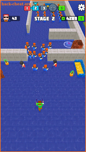 Craft Shooter: Blocky World 3D screenshot