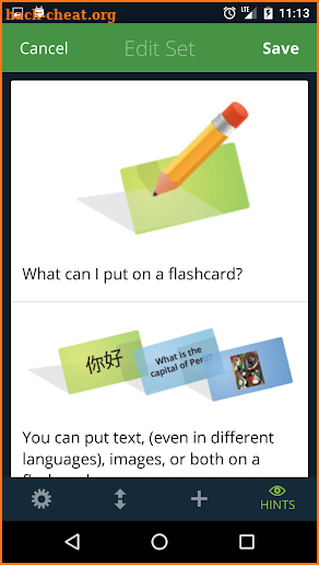 Cram.com Flashcards screenshot