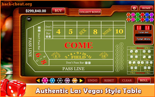 Craps - Casino Style screenshot