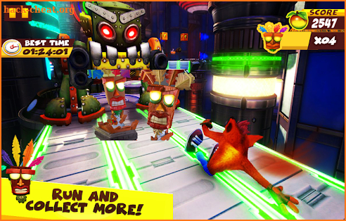 Crash Bandicoot Adventure Aku Aku screenshot