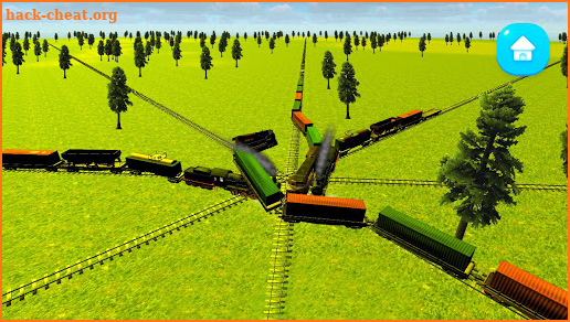 Crash of Trains Railroad Sim screenshot