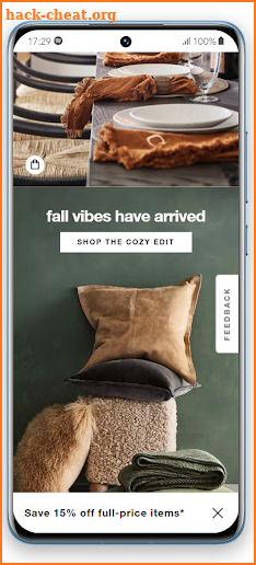 Crate & Barrel screenshot