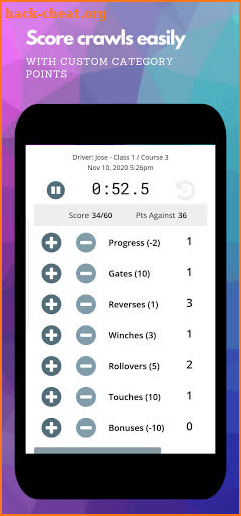 Crawl Scorekeeper by So Dialed screenshot