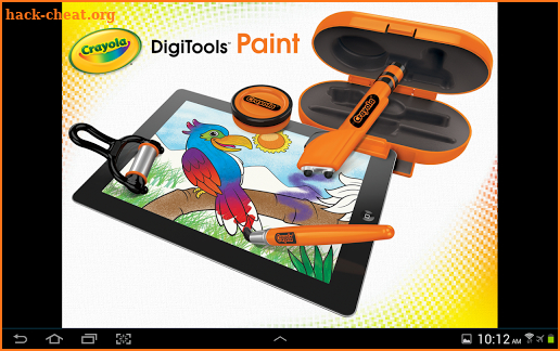 Crayola DigiTools Paint screenshot