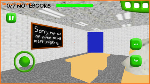 Crazy Angry Math Teacher Is Sick Mod Scary School screenshot