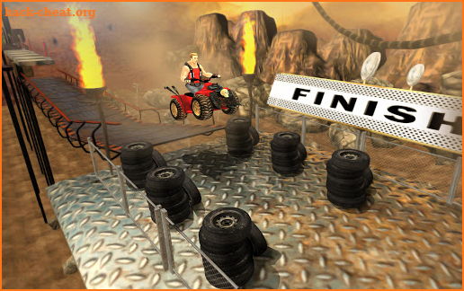 Crazy ATV Stunts 3D screenshot