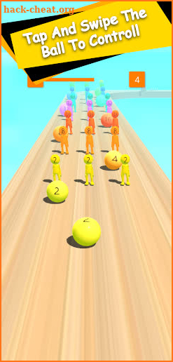 Crazy Ball 2048: 3D Merge Ball screenshot