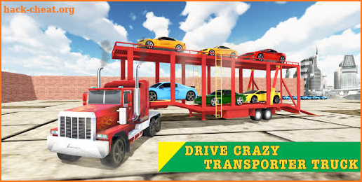 Crazy Car Transporter Truck Driver screenshot