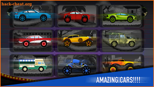 Crazy Cars: Downhill Action screenshot