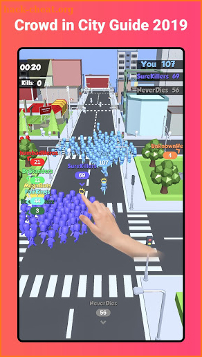 ﻿Crazy City Guide, Make Crowd screenshot