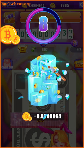 Crazy Click: Swipe Banknotes screenshot