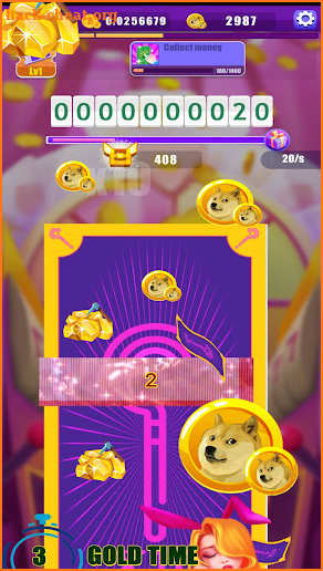 Crazy Click: Swipe Banknotes screenshot