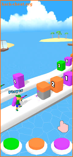 Crazy color blocks screenshot