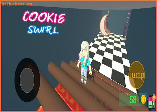 Crazy Cookie Swirl girl roblx screenshot