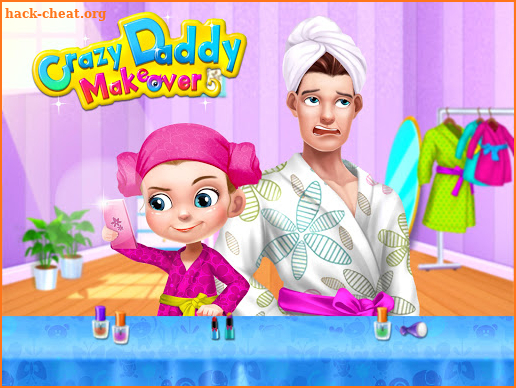 Crazy Daddy Makeover: Spa Day with Dad screenshot