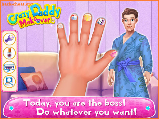 Crazy Daddy Makeover: Spa Day with Dad screenshot