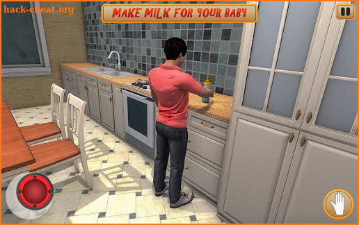 Crazy Daddy your Baby Alone Home screenshot