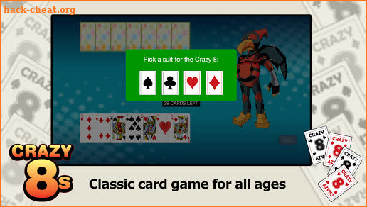 Crazy Eights for Everyone screenshot