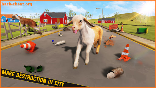 Crazy Goat Simulator 3D screenshot