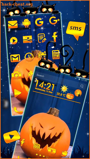 Crazy, Halloween Themes, Live Wallpaper screenshot