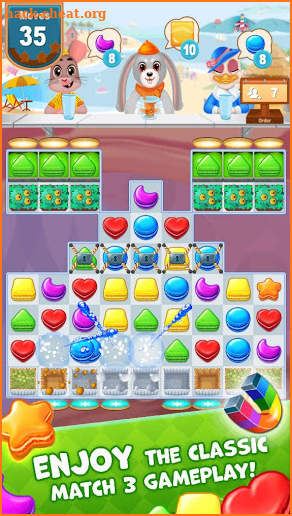 Crazy Kitchen - Cake Swap Match 3 Games Puzzle screenshot