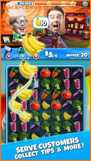 Crazy Kitchen: Match 3 Puzzles screenshot