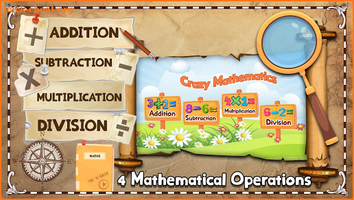 Crazy Maths - Add, Subtract, Multiply, Divide screenshot