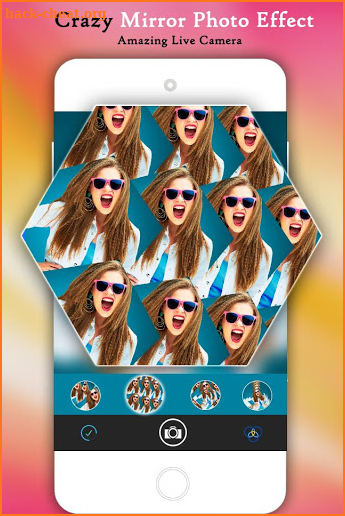 Crazy Mirror Photo Effect screenshot