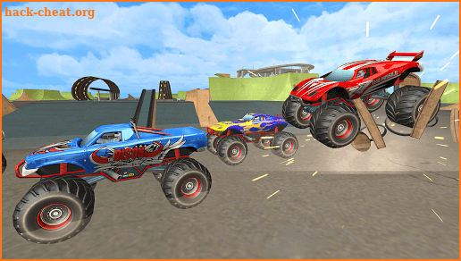 Crazy Monster Truck; Amusing Skatepark screenshot