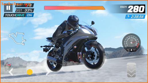 Crazy Racing Moto screenshot