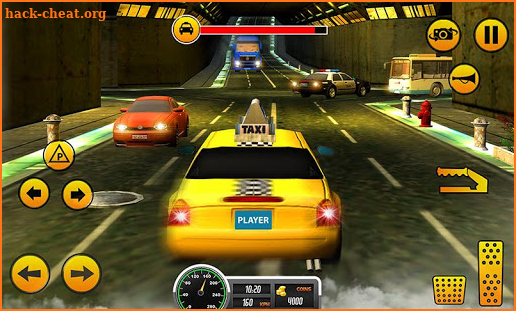 Crazy Taxi Car Driving Game: City Cab Sim 2018 screenshot