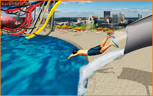 Crazy Water Slide Fun Games screenshot