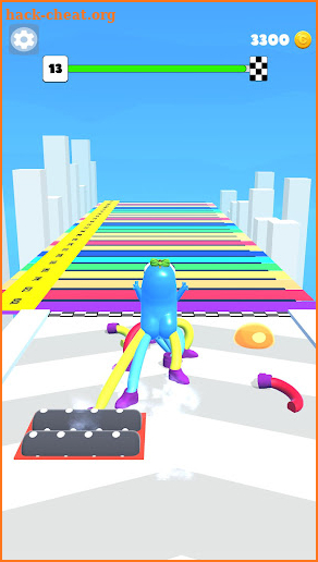 CrazyLeggy Runner screenshot