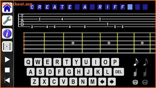 Create A Riff screenshot