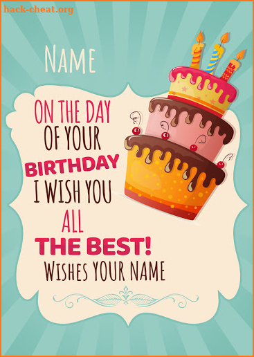 Create greeting cards screenshot