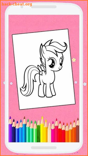 Creative Coloring for Little Pony screenshot