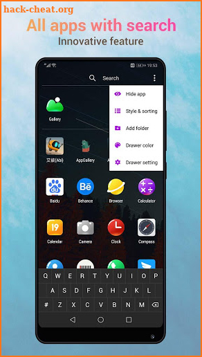 Creative Launcher screenshot