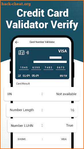 Credit Card Checker screenshot