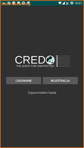 CREDO Detector screenshot