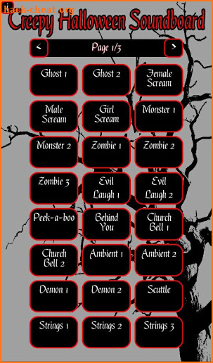 Creepy Halloween Soundboard (Ad-Free) screenshot