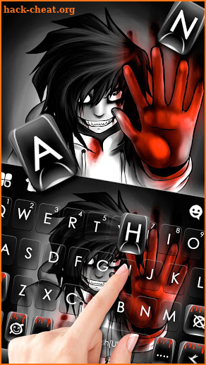 Creepy Killer Jeff Keyboard Theme screenshot