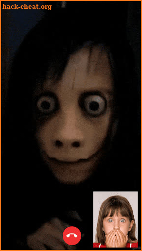 Creepy Momo horror game Video Call Challenge Prank screenshot