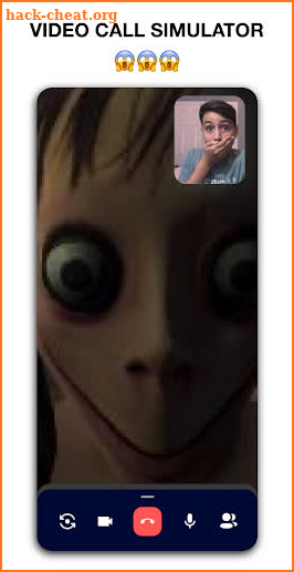 Creepy Momo📞 Talk video call + chat screenshot