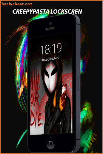 creepypasta lockscreen screenshot