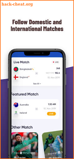 Crickclub - Cricket Live Line screenshot