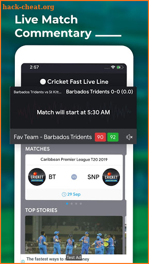 Cricket Fast Live Line screenshot