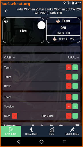 Cricket GURU - Live Line & Cricket Score screenshot